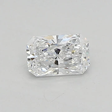 Bright 0.45 CT Radiant Shape D Color VS2 Clarity Moissanite Diamond For True Wait