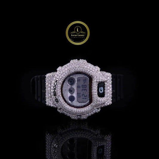 Exclusive D Color Moissanite Diamond Iced Luxury Timepiece