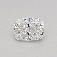 Dazzling 0.34 CT VVS2 Clarity Cushion Shape D Color Lab grown Diamond For Anniversary Ring