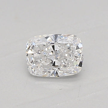 Dazzling 0.34 CT VVS2 Clarity Cushion Shape D Color Lab grown Diamond For Anniversary Ring