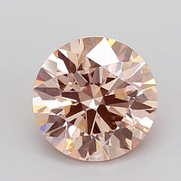 Classic 3.05 CT Round Shape Fancy Intense Pink Color VS2 Clarity Moissanite Diamond For Engagement Ring