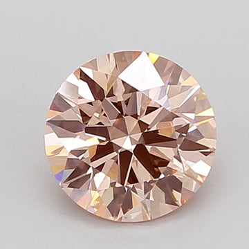 Classic 3.05 CT Round Shape Fancy Intense Pink Color VS2 Clarity Moissanite Diamond For Engagement Ring