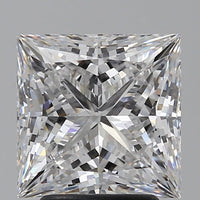 Affordable 3.09 CT Princess Shape E Color VVS1 Clarity Lab Grown Diamond For That Look