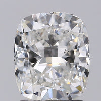 Luxury 2.07 CT Cushion Shape F Color VVS2 Clarity Lab Grown Diamond For After Light