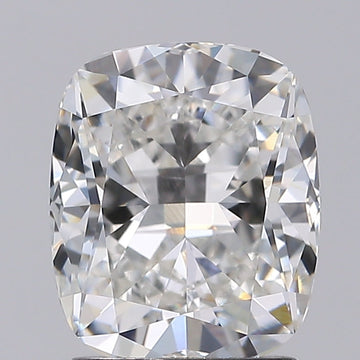 Luxury 2.07 CT Cushion Shape F Color VVS2 Clarity Lab Grown Diamond For After Light