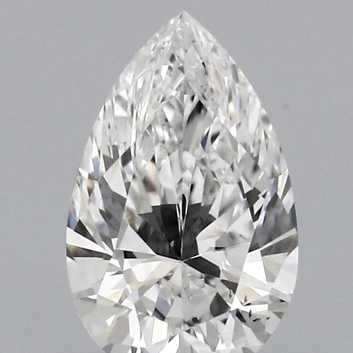 Elegant 0.49 CT Pear Shape D Color SI1 Clarity Moissanite Diamond For the Stillness