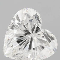 Hot selling Of 3.07 CT Heart Shape D Color VS1 Clarity Moissanite Diamond For Sweet Air