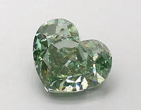 Dazzling Of 1.67 CT Heart Shape Fancy Intense Green Color VS2 Clarity Moissanite Diamond For Her Touch