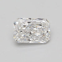 Luxury 0.80 CT Radiant Shape E Color VS1 Clarity Lab Grown Diamond For Still Flame