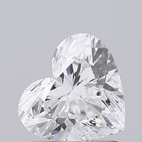Excellent D Color VS1 Clarity 1.04 CT Heart Shape Moissanite Diamond For Custom Ring