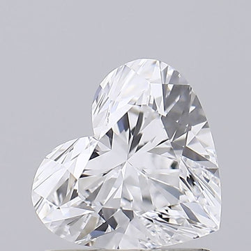 Excellent D Color VS1 Clarity 1.04 CT Heart Shape Moissanite Diamond For Custom Ring