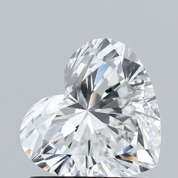 Luxurious VVS2 Clarity 1.00 CT Heart Shape D Color Lab grown Diamond For Anniversary Ring