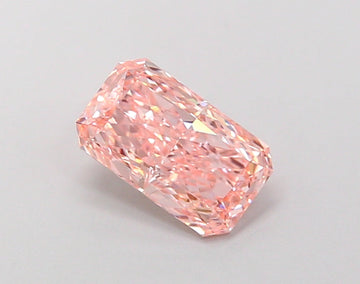 Timeless Radiant Shape Fancy Intense Pink Color 1.09 CT VVS2 Clarity Lab grown Diamond For Birthday Ring