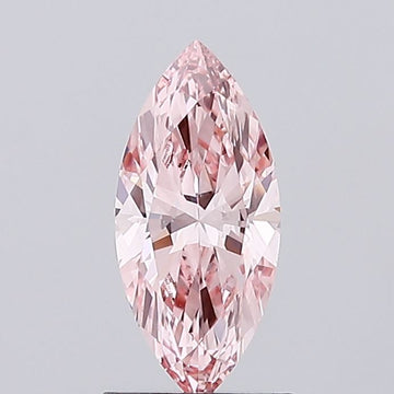 Fine 1.01 CT Marquise Shape Fancy Vivid Pink Color VS1 Clarity Moissanite Diamond For Custom Ring
