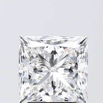 3.15 Ct Princess Cut Lab Grown Diamond - E Color, VVS1 Clarity
