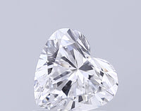 Sparkling D Color VVS2 Clarity 1.01 CT Heart Shape Lab grown Diamond For her Ring