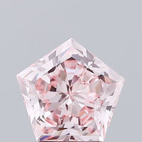 Trendy Fancy Intense Pink Color 3.06 CT Antique Shape VS1 Clarity Lab grown Diamond For Propose Ring