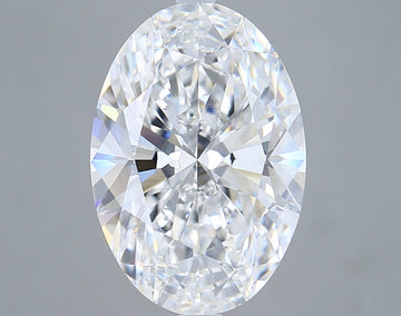 Dazzling 6.01 CT Oval Shape D Color VVS2 Clarity Lab grown Diamond For Still Love