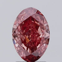 Custom luxury Of 2.01 CT Oval Shape Fancy Vivid Pink Color VS2 Clarity Lab Grown Diamond For Kind Storm