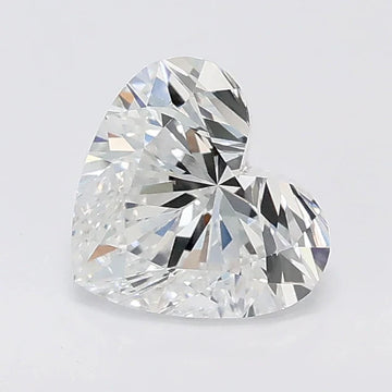 Perfect D Color VVS2 Clarity 1.01 CT Heart Shape Moissanite Diamond For Party Ring