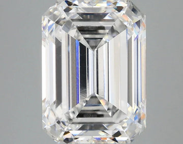 Bright Of 4.01 CT Emerald Shape D Color VS1 Clarity Moissanite Diamond For Her Voice