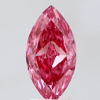 Bright Of 2.08 CT Marquise Shape Fancy Vivid Pink Color VS2 Clarity Lab Grown Diamond For Her Smile