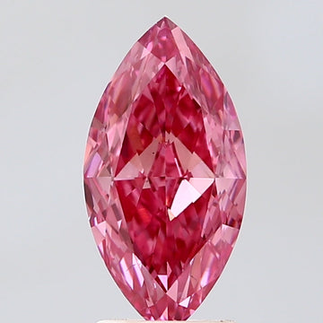 Bright Of 2.08 CT Marquise Shape Fancy Vivid Pink Color VS2 Clarity Lab Grown Diamond For Her Smile