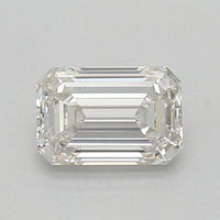 Stylish VS2 Clarity 1.03 CT Emerald Shape H Color Moissanite Diamond For Surprise Ring