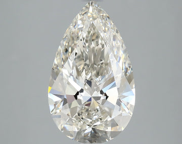 Bright 2.43 CT Pear Shape H Color VVS2 Clarity Lab grown Diamond For Someone Ring