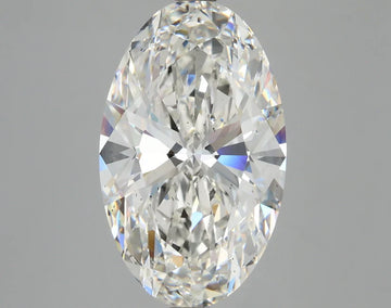 Bright 6.12 CT Oval Shape G Color SI1 Clarity Moissanite Diamond For Special One Ring