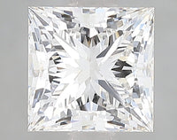 Exclusive 2.07 Carat Princess Cut Moissanite Diamond G color VVS2 Clarity Excellent Cut for Elegant Jewelry Designs