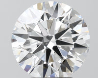 Designer 4.03 CT Round Shape E Color VVS2 Clarity Lab grown Diamond For Birthday Ring