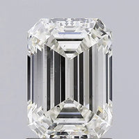 Designer 1.64 CT Emerald Shape H Color VS2 Clarity Moissanite Diamond For Special One Ring