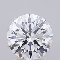Bright 2.05 CT Round Shape D Color VS2 Clarity Moissanite Diamond For Special One Ring