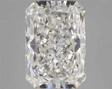 Sparkling 3.07 CT Radiant Shape E Color SI1 Clarity Lab grown Diamond For The Glow