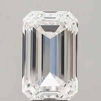 Beautiful 7.05 CT Emerald Shape D Color VS1 Clarity Moissanite Diamond For Birthday Ring