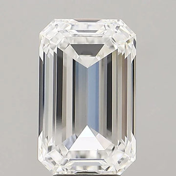 Beautiful 7.05 CT Emerald Shape D Color VS1 Clarity Moissanite Diamond For Birthday Ring