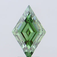 Latest 2.06 CT Antique Shape Fancy Vivid Green Color VS1 Clarity Moissanite Diamond For Special one Ring