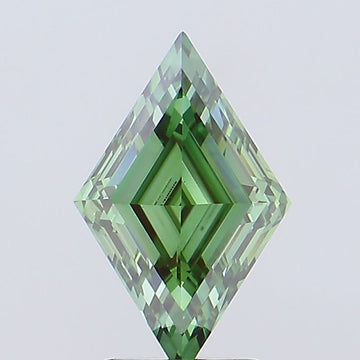 Latest 2.06 CT Antique Shape Fancy Vivid Green Color VS1 Clarity Moissanite Diamond For Special one Ring