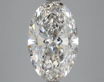 Classic 4.05 CT Oval Shape G Color SI1 Clarity Lab grown Diamond For Propose Ring