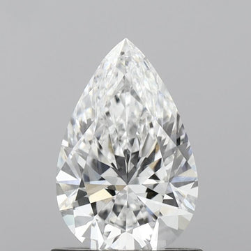 Bright 0.95 CT Pear Shape D Color VS1 Clarity Lab Grown Diamond For True Grace