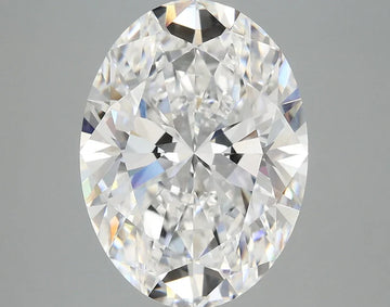 Brilliant 6.03 CT Oval Shape D Color VS1 Clarity Moissanite Diamond For Party Ring