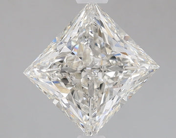 Bright 1.09 CT Princess Shape I Color VS1 Clarity Moissanite Diamond For Cocktail Ring