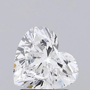 Affordable VS1 Clarity E Color 1.05 CT Heart Shape Moissanite Diamond For her Ring