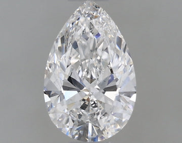 Latest 0.44 CT Pear Shape D Color SI1 Clarity Lab Grown Diamond For the One Tomorrow