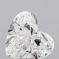 Sustainable Of 3.06 CT Heart Shape D Color VS1 Clarity Lab Grown Diamond For Sound time