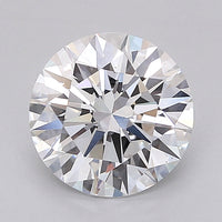 Beautiful 3.05 CT Round Shape D Color VS2 Clarity Moissanite Diamond For Birthday Ring