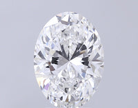 Timeless 3.03 CT Oval Shape D Color VVS2 Clarity Lab grown Diamond For Kind Hours