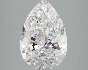 Custom Luxury 3.11 CT Pear Shape D Color VS1 Clarity Moissanite Diamond For Surprise Ring