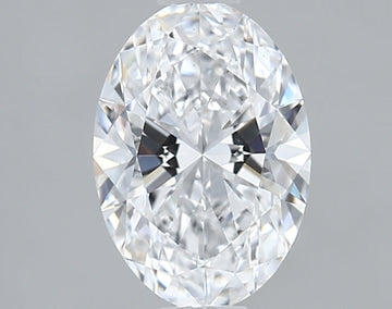 Bright 0.83 CT Oval Shape D Color VS1 Clarity Lab Grown Diamond For Someone